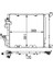 KLİMA RADYATÖRÜ KONDENSERİ OPEL ASTRA H 2004-2010 ZAFIRA B 2005-2015 1.3-1.7-1.9 CDTI-DT-DTH-DTL 13129195 93178961 1850099 1