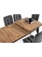 Milano Suna Banklı Mdf Mutfak Masa Sandalye Takımı 60X100 5