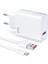 AC-107 67WATT 1xusb-A 1metre Kablo Kaliteli Hızlı Duvar Şarj Aleti 1