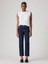 501 Crop Salsa Stonewash Kadın Lacivert Jean Kot Denim Pantolon A7739-0000 1