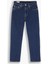 501 Crop Salsa Stonewash Kadın Lacivert Jean Kot Denim Pantolon A7739-0000 4