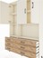 Arges Dolap 6 Raflı 6 Çekmeceli 3 Kapaklı 132X30X195 Aytaşı-Aytaşı/çam 4