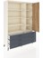 Hyperion Dolap 8 Raflı 6 Çekmeceli Tek Kapaklı 132X44X195 Aytaşı-Çam/antrasit 5