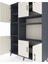 Hyperion Dolap 9 Raflı 6 Kapaklı 132X44X195 Antrasit-Aytaşı/antrasit 4