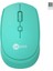 WS202 Kablosuz 1200DPI 4 Tuşlu 3 Milyon Tıklama Ömrü Sessiz Tasarım, Pc, Mac, Dizüstü Bilgisayar Için, USB Mini Alıcı ile Optik Mouse Turkuaz 1