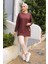 Yeni Stil Kahve Arma Detaylı Tunik 10020 ( Lisinya ) 3