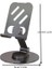 Yüksek Kaliteli Metal Stand Katlanabilir ve Ayarlanabilir 360 Derece Dönebilen Tablet Standı Telefon Tutucu Masa Üstü Gri Stant 2