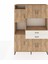 Hyperion Dolap 8 Raflı 2 Çekmeceli 6 Kapaklı 132X44X195 Çam-Çam/aytaşı 1