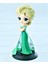 Karlar Ülkesi Frozen Prenses Elsa Anime Karakter Figür Oyuncak Dekoratif Hediyelik Biblo Bebek 15 cm 2