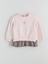 Lcw Kids Pembe Çiçek Nakışlı Kız Çocuk Sweatshirt ve Pantolon 2'li 3