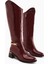 Kamilla Bordo Tokalı Kadın Çizme 3