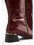 Kamilla Bordo Tokalı Kadın Çizme 4