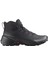 Croos Hike Mid Gore Tex Outdoor Boot Erkek Bilekli Su Geçirmez Outdoor Bot Siyah 1