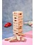 Cezalı Jenga Eşek Şakaları Versiyonu | 54 Parça Eğlenceli Denge Oyunu | 6+ Yaş | 100% Doğal Ahşap 3