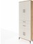 Arges Dolap 4 Raflı 2 Çekmeceli 4 Kapaklı 88X30X243 Çam-Aytaşı 3