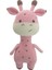 Pembe Sevimli Zürafa Uyku Arkadaşı Amigurumi Organik Oyuncak 1