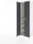 Hyperion Dolap 3 Raflı 2 Kapaklı Tek Askılı 60X44X195 Aytaşı-Antrasit 4