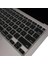 MacBook Klavye Koruyucu M1 Kılıf Silikon Film Us Ingilizce Amerikan-Return-Enter-Için Türkçe Q Baskı Air M1 13INÇ A2337,A2179 Id Uyumlu, Ultra Ince Yıkanabilir Siyah 3