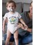 Organik %100 Pamuk The Driver Araba Baskılı Kısa Kollu Bebek Çıtçıtlı Body Badi Zıbın Tulum 5383 1