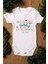 Organik %100 Pamuk Happy Birthday Mommy Anne Baskılı Bebek Body Kısa Kollu Çıtçıtlı Badi Zıbın 5265 1