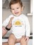 Organik %100 Pamuk Love To Smile Baskılı Uzun Kollu Bebek Çıtçıtlı Body Badi Zıbın Tulum 5388 1