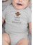 Organik %100 Pamuk Sakın Bana Bulaşma Bebek Body Çıtçıtlı Zıbın Tulum 5903-G 1
