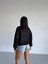 2 Iplik Yumuşak Dokulu Bisiklet Yaka Oversize Kalıp Sweatshirt 5