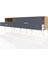 Hyperion Tv Ünitesi Tek Raflı 2 Çekmeceli 176X44X51 Çam-Çam/antrasit 4