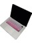 MacBook Klavye Koruyucu Arapça Baskılı Uk-Ters L Enter Tipi Air 13,6-15,3inç- Pro 14,2-16,2inç M1-M2-M3-M4 Pro Max Uyumlu, Ultra Ince Hafif Yıkanabilir Silikon Klavye Filmi Pembe 2