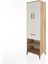 Hyperion Dolap 4 Raflı Tek Çekmeceli 2 Kapaklı 60X44X195 Çam-Aytaşı 3