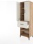 Hyperion Dolap 4 Raflı Tek Çekmeceli 2 Kapaklı 60X44X195 Çam-Aytaşı 4