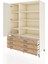 Kronos Dolap 8 Raflı 6 Çekmeceli Tek Kapaklı 132X59X195 Aytaşı-Aytaşı/çam 3