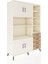 Hyperion Dolap 9 Raflı 4 Çekmeceli 4 Kapaklı 132X44X195 Aytaşı-Aytaşı/çam 2