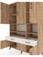 Hyperion Dolap 8 Raflı 2 Çekmeceli 6 Kapaklı 132X44X195 Çam-Çam/aytaşı 4