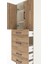 Arges Dolap 3 Raflı 4 Çekmeceli 2 Kapaklı 60X30X163 Aytaşı-Çam 5