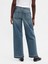 Kadın Açık Mavi Low Rise '90S Loose Jean Pantolon 5