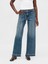 Kadın Açık Mavi Low Rise '90S Loose Jean Pantolon 7