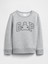 Erkek Bebek Açık Gri Gap Logo Sweatshirt 1
