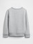 Erkek Bebek Açık Gri Gap Logo Sweatshirt 3