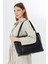 Esmarie Siyah Çift Saplı Salaş Kadın Omuz, Kol ve El Çantası 5