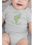 Organik %100 Pamuk Sarıl Bana Bebek Body Kısa Kollu Badi Zıbın 5867-G 1