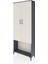 Arges Dolap 2 Raflı 2 Kapaklı Tek Askılı 88X30X221 Antrasit-Aytaşı 3
