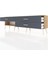 Arges Tv Ünitesi 3 Çekmeceli 176X30X51 Çam-Çam/antrasit 4