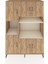 Kronos Dolap 9 Raflı 6 Kapaklı 132X59X195 Çam-Çam/aytaşı 1