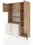 Hyperion Dolap 8 Raflı 4 Çekmeceli 3 Kapaklı 132X44X195 Çam-Çam/aytaşı 3