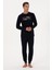 Erkek Lacivert Pijama Takım 50318598-VR033 4