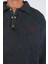 Vintage Görünümlü Oversize Polo Yaka Sweatshirt - Rahat Kalıp Pamuklu Erkek Sweat 2