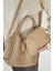 Arlina Bej Çapraz Askılı Yavrulu Kadın Omuz, Kol ve El Çantası 3