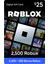 Robux Gift Card - 2500 Robux (Tam Yüklenir) 1