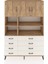 Hyperion Dolap 8 Raflı 8 Çekmeceli 3 Kapaklı 132X44X195 Çam-Çam/aytaşı 1